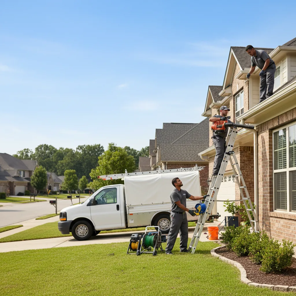 Home Gutter Service in Larwill, IN near me